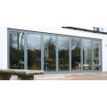 Quick Installed Luxury Class Double Glass Aluminium Folding Doors